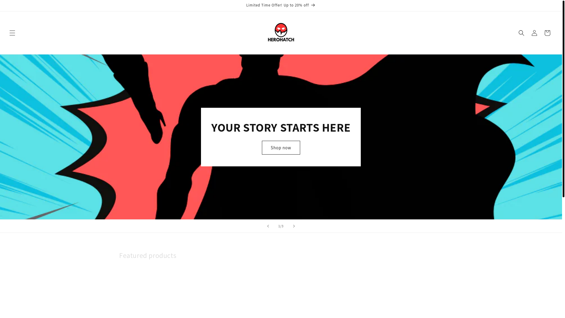 website screenshot of https://herohatch.co.uk/