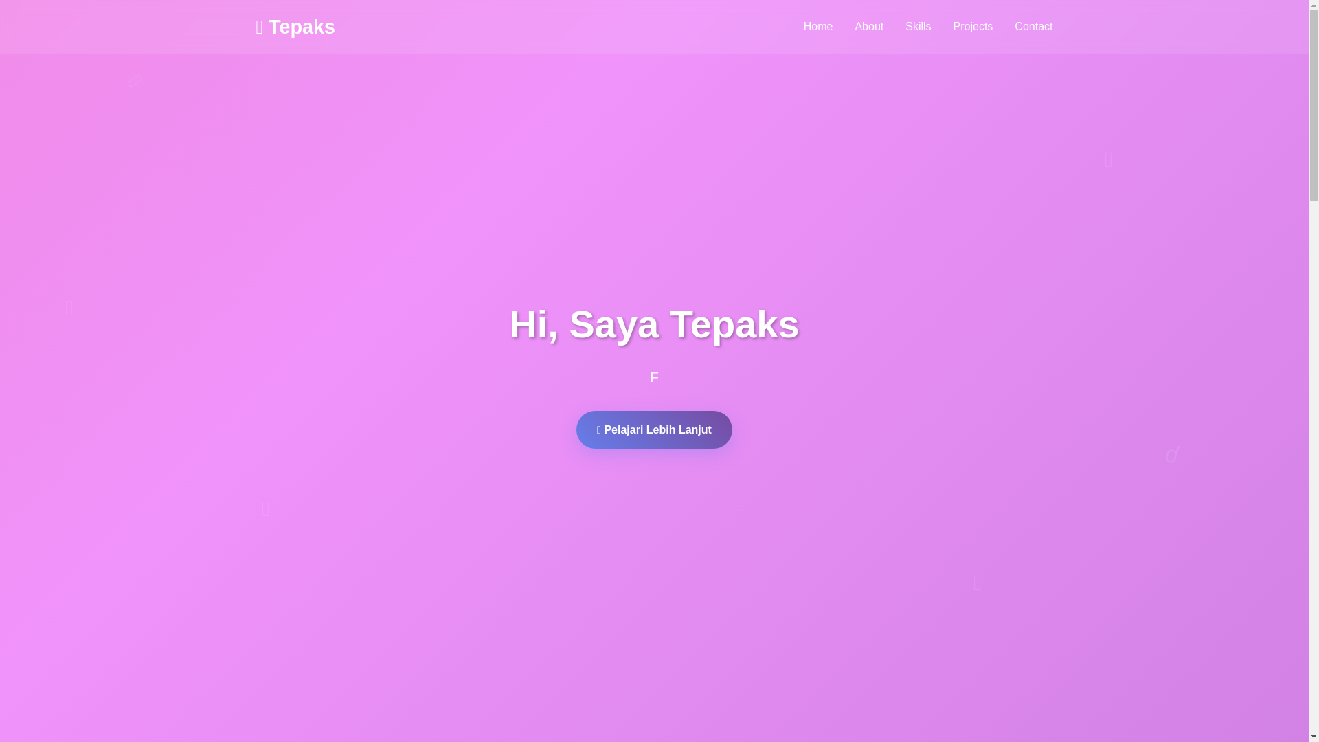 website screenshot of https://tepaks.pages.dev/