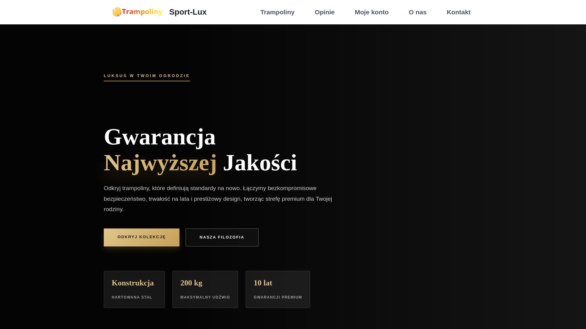 website screenshot of https://sport-lux.shop