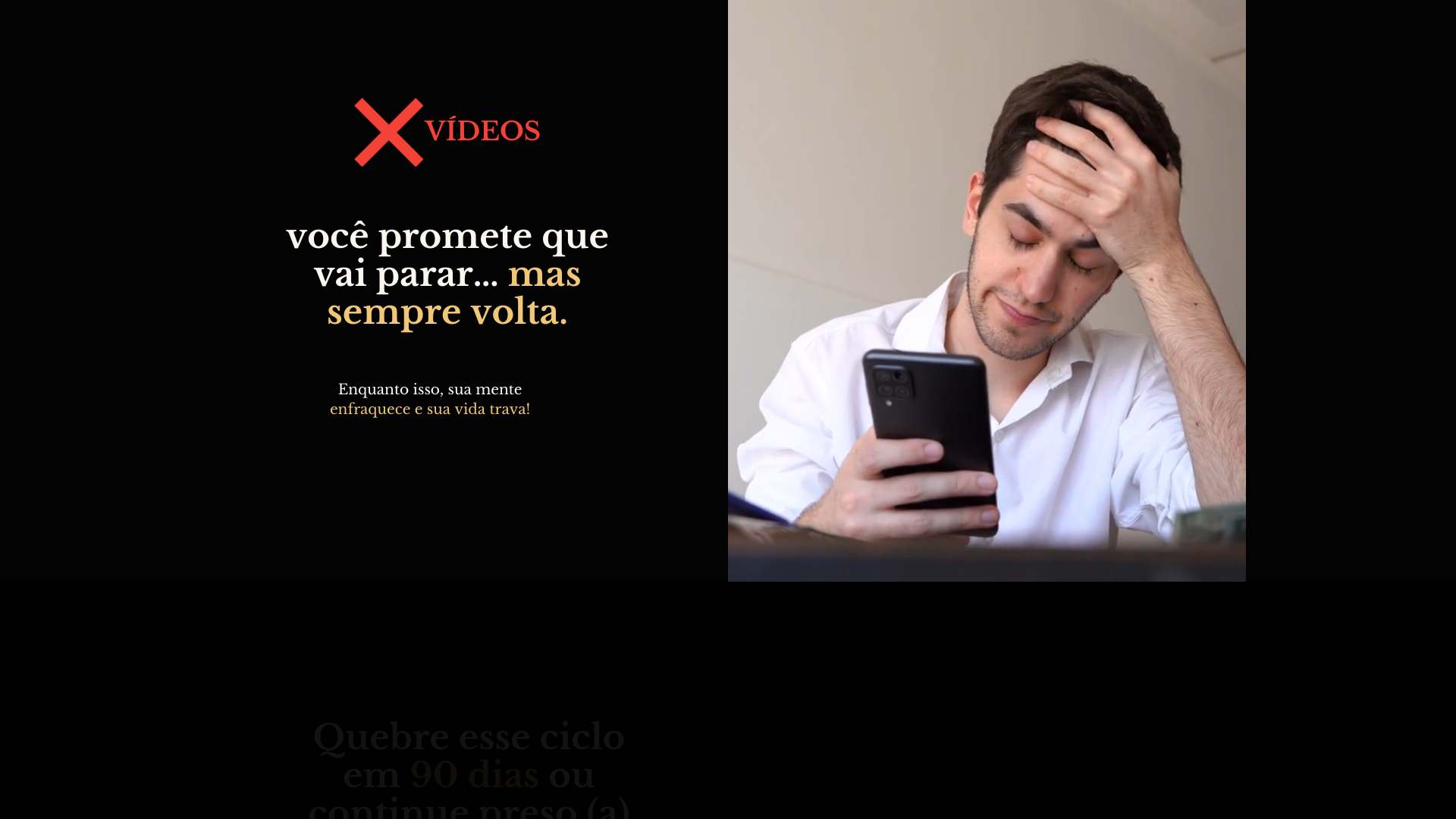 website screenshot of https://livredoporno.com.br/