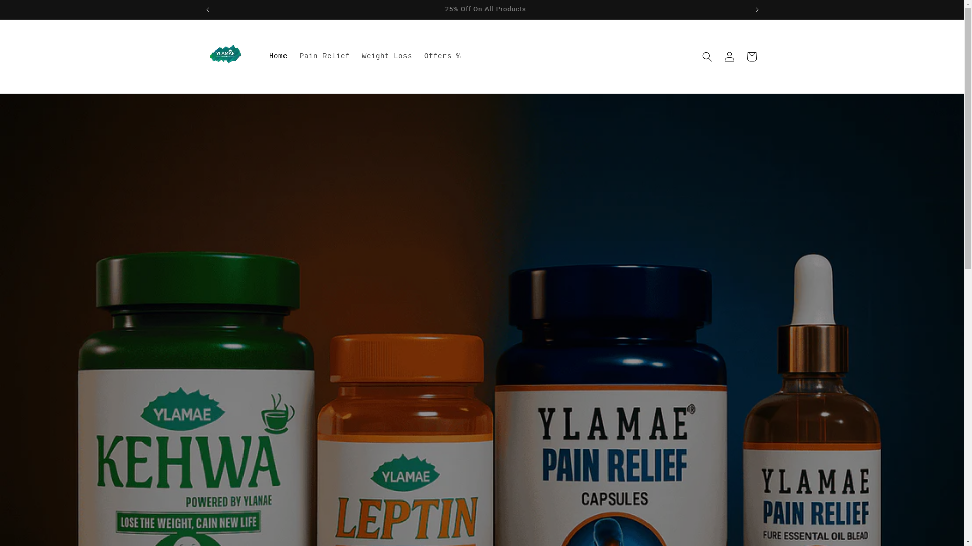 website screenshot of https://ylamaecareproducts.com/