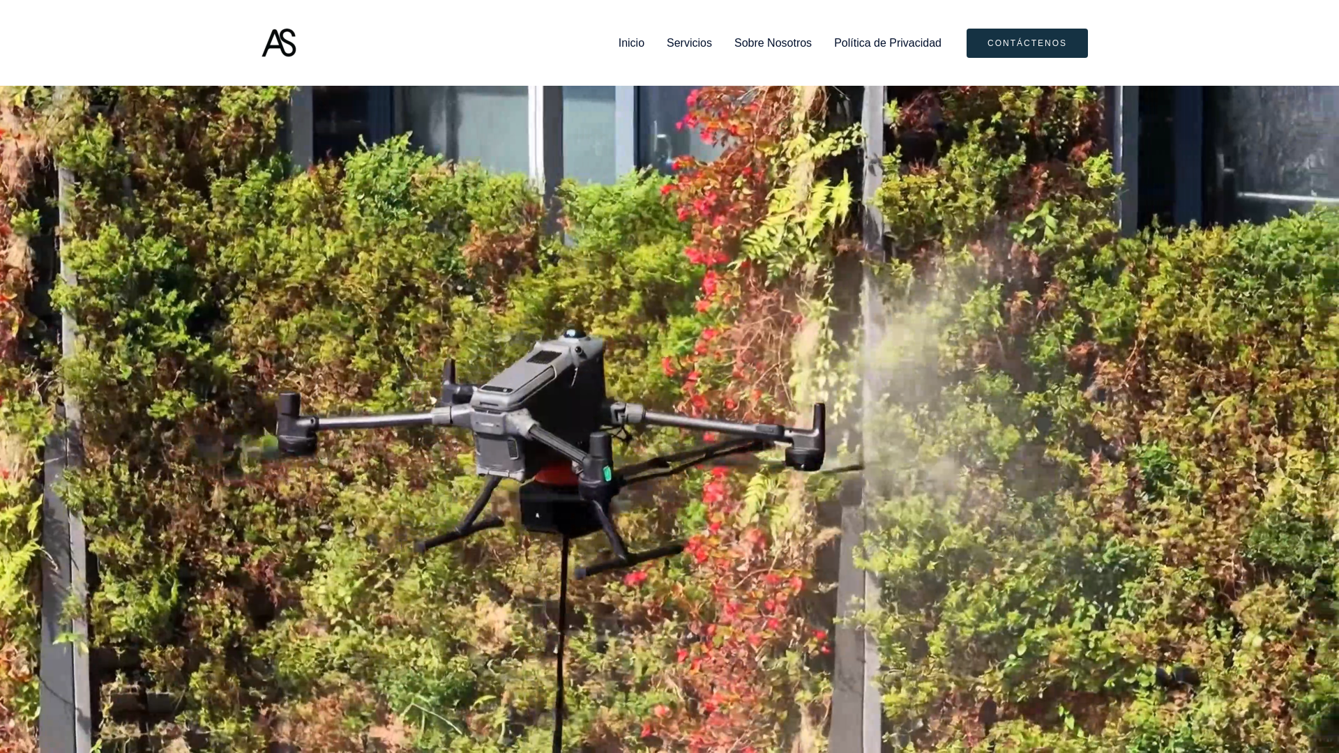 website screenshot of https://aerialdronesolutionssv.com/