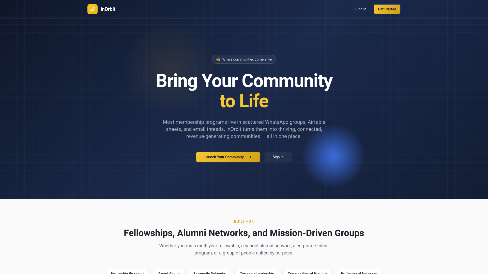 website screenshot of https://inorbit.you/