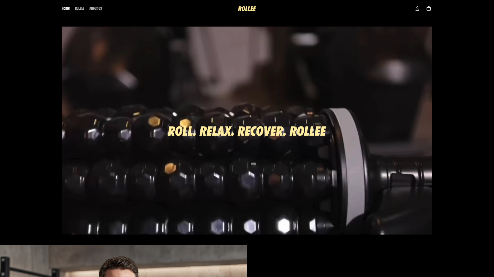 website screenshot of https://rolleeau.com/