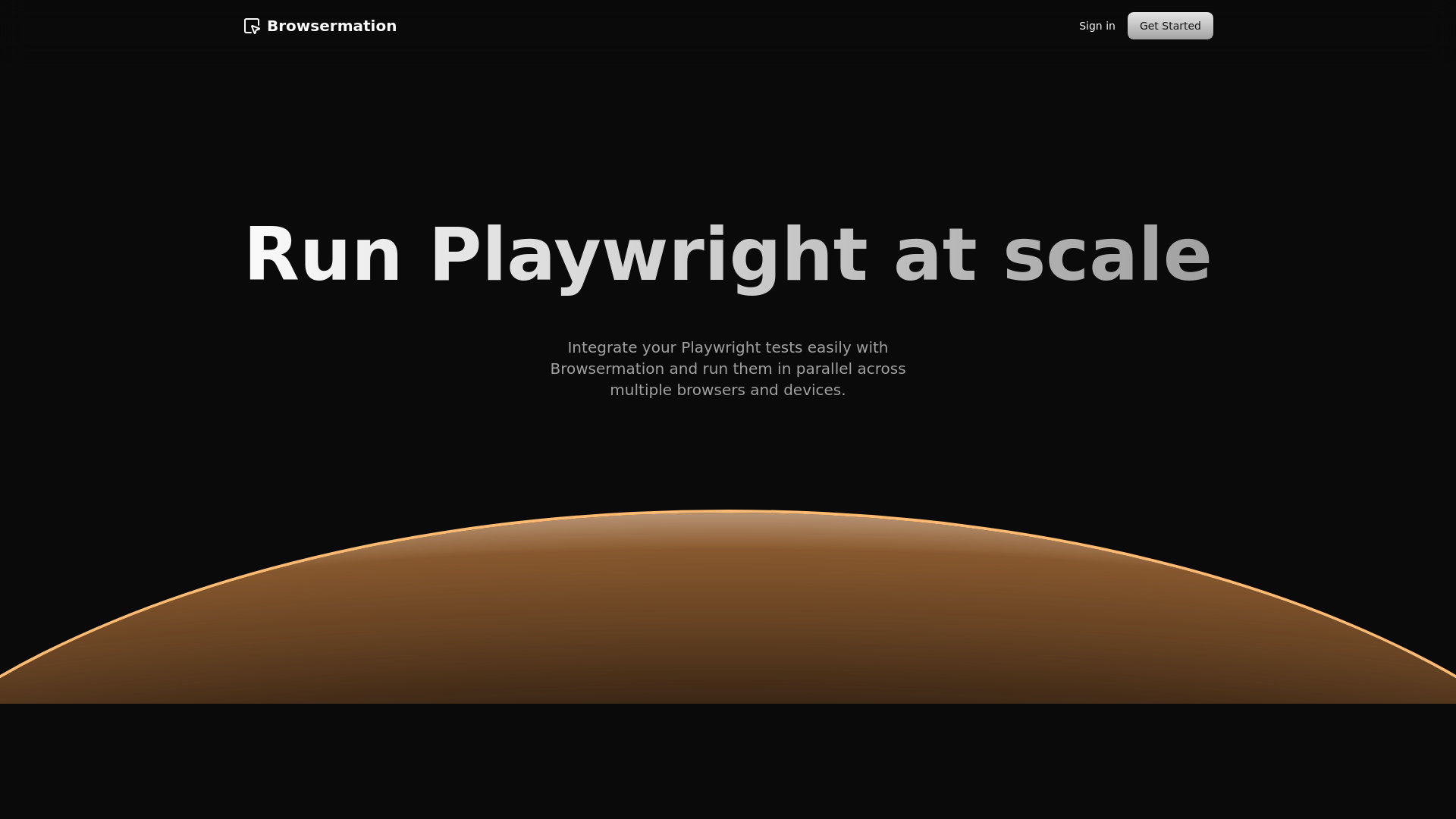 website screenshot of https://browsermation-website.pages.dev/