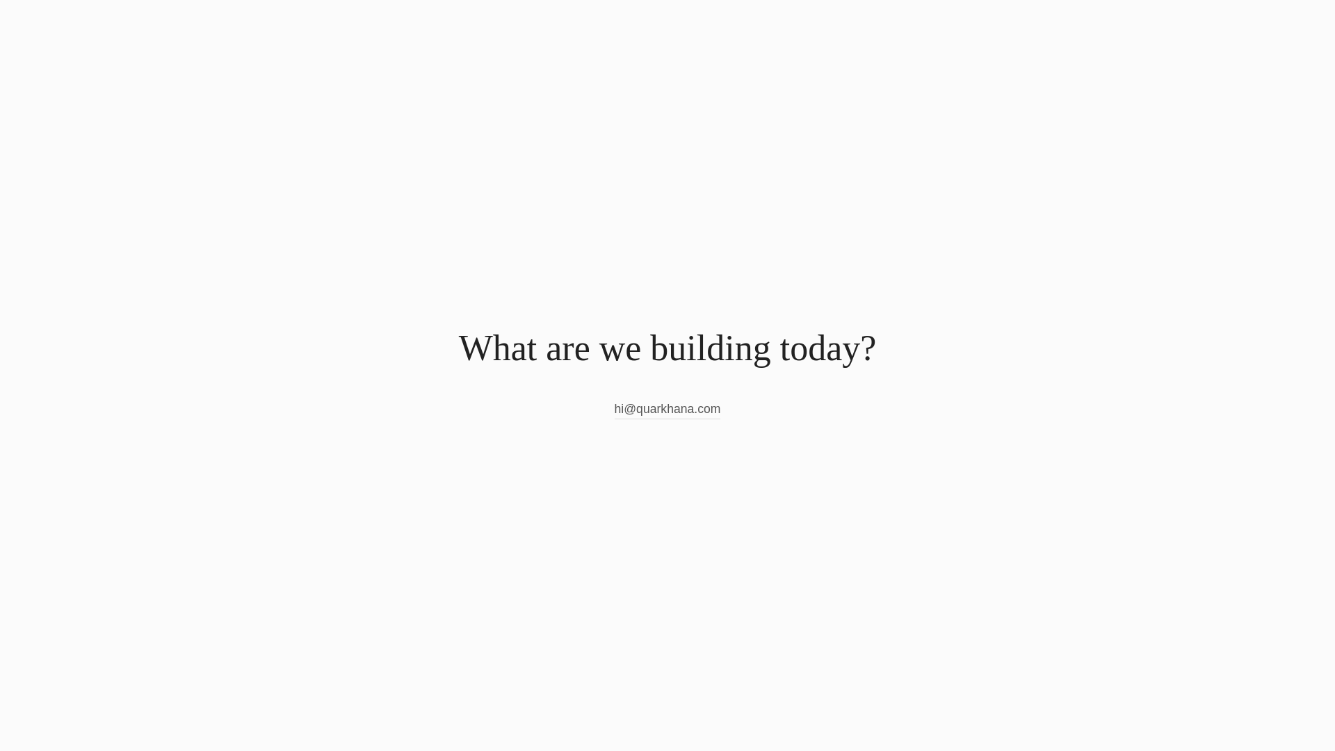 website screenshot of https://quarkhana-landing.pages.dev/