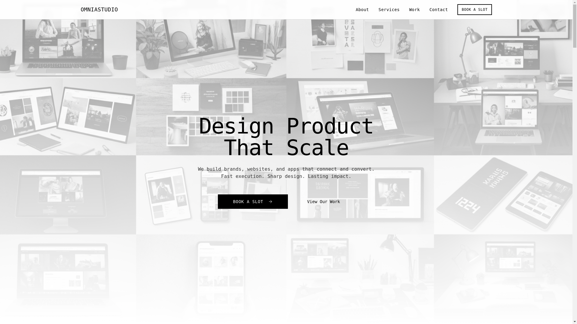 website screenshot of https://omniastudio.org/