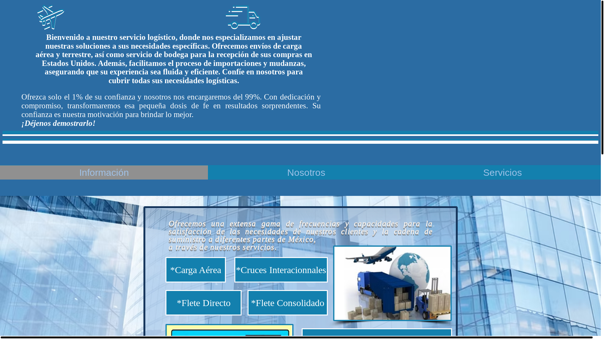website screenshot of https://gruposila-multicargo.com/