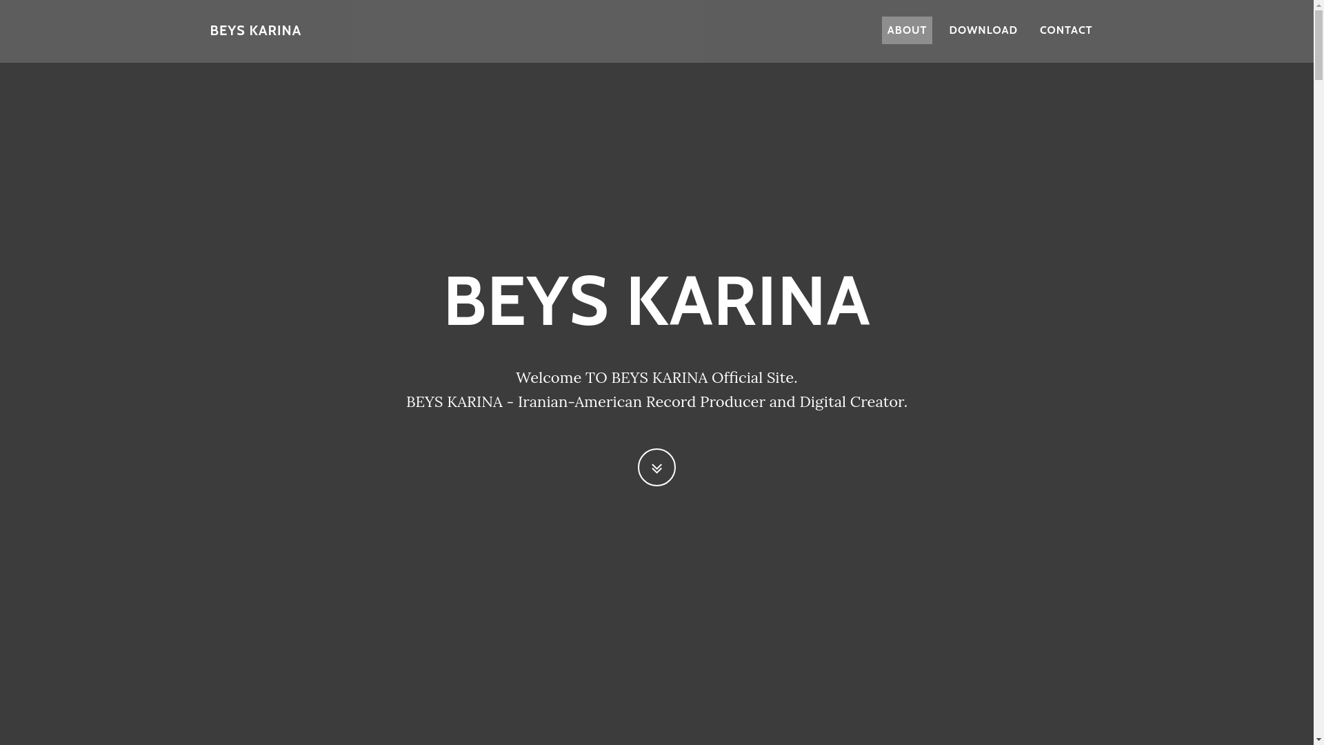 website screenshot of https://beyskarina.com/