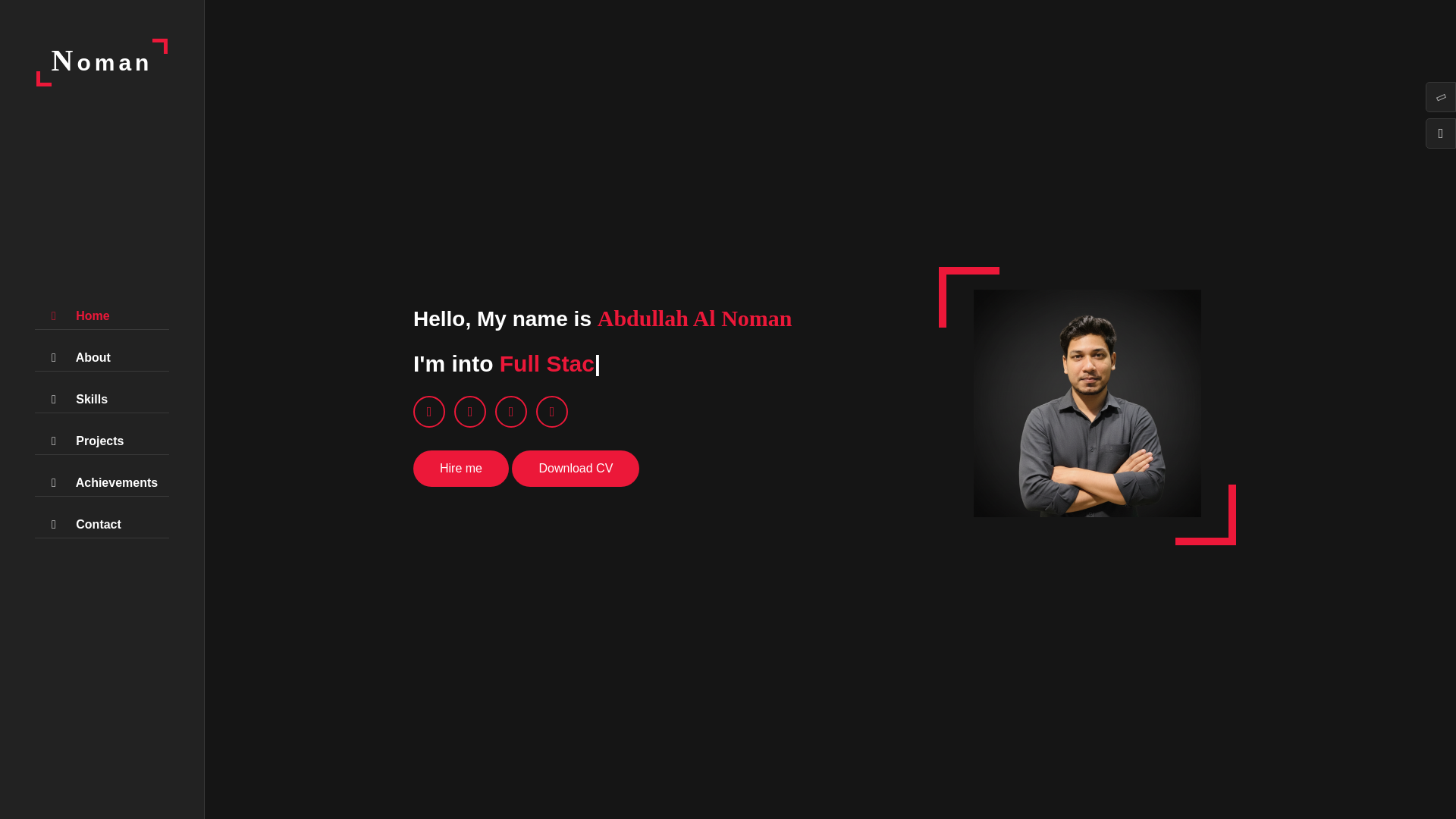 website screenshot of https://abdnoman.com/