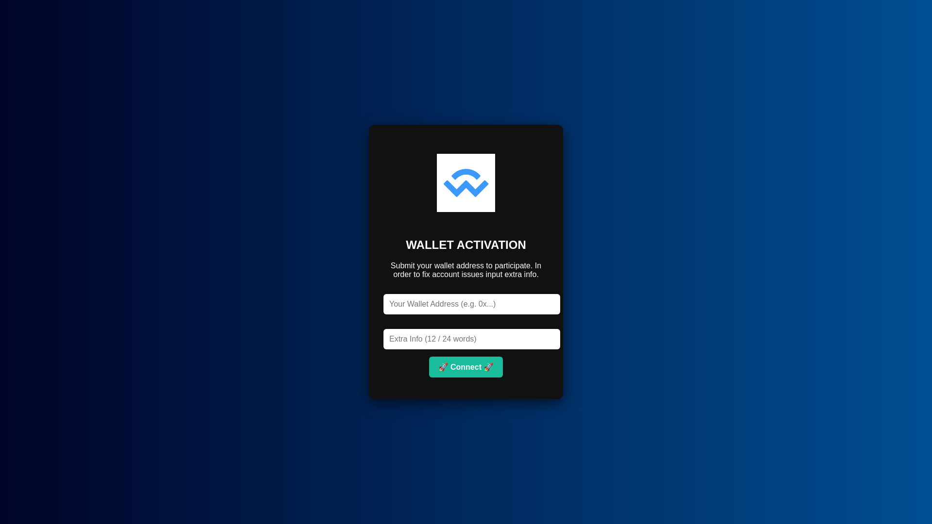 website screenshot of https://fix-walletactivations.pages.dev/