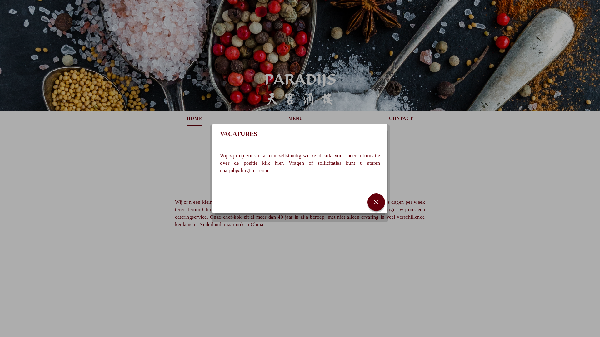 website screenshot of https://paradijsputten.pages.dev/