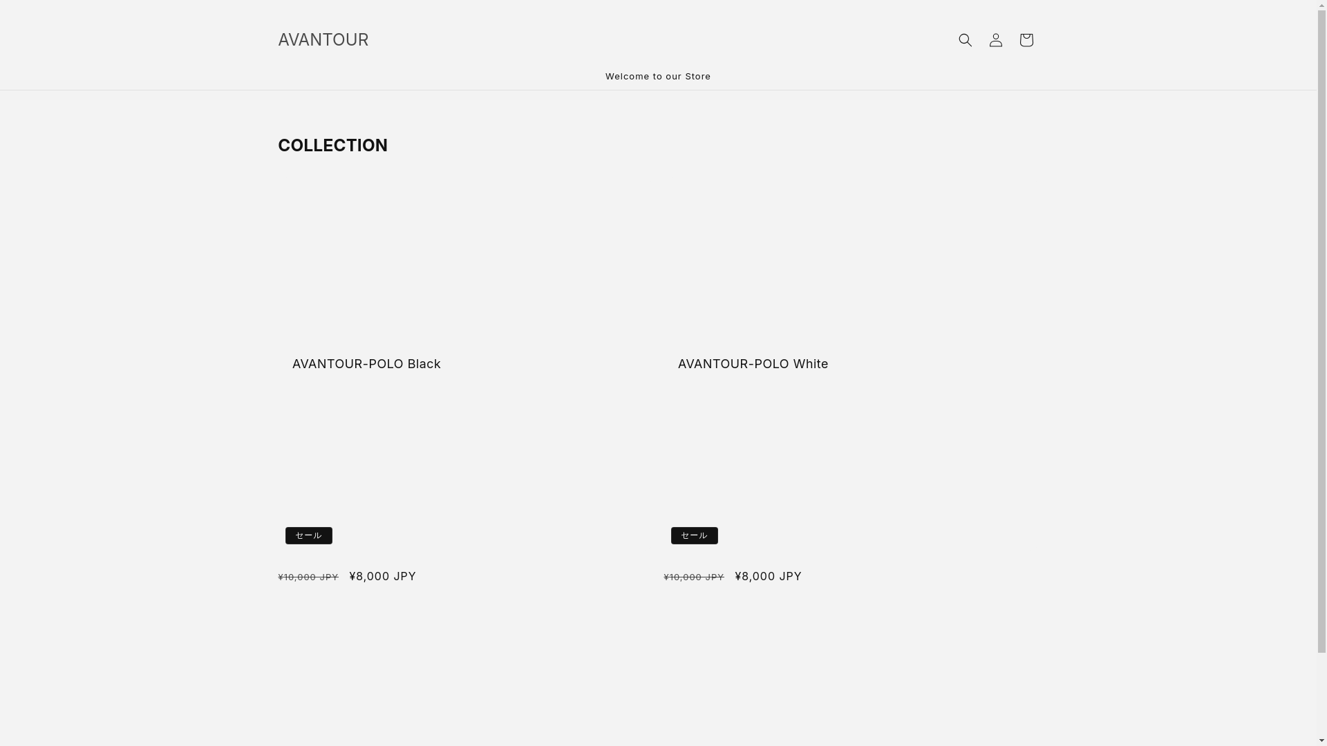website screenshot of https://avantour-official.com/