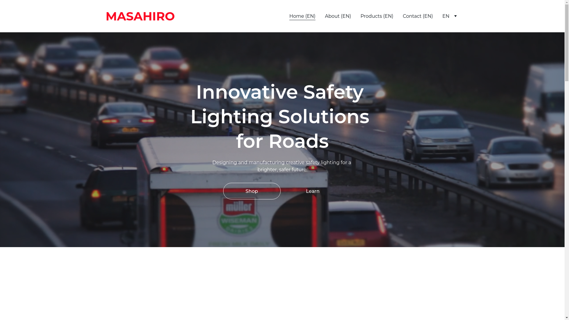 website screenshot of https://masahiro.es/
