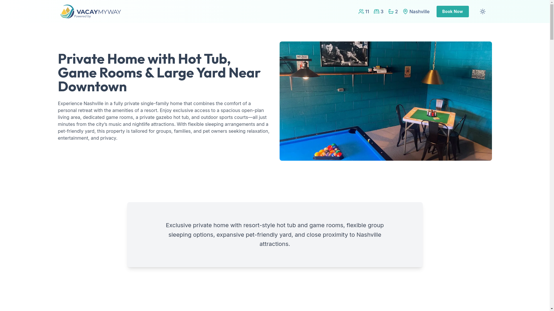 website screenshot of https://partymusiccity.vacations/