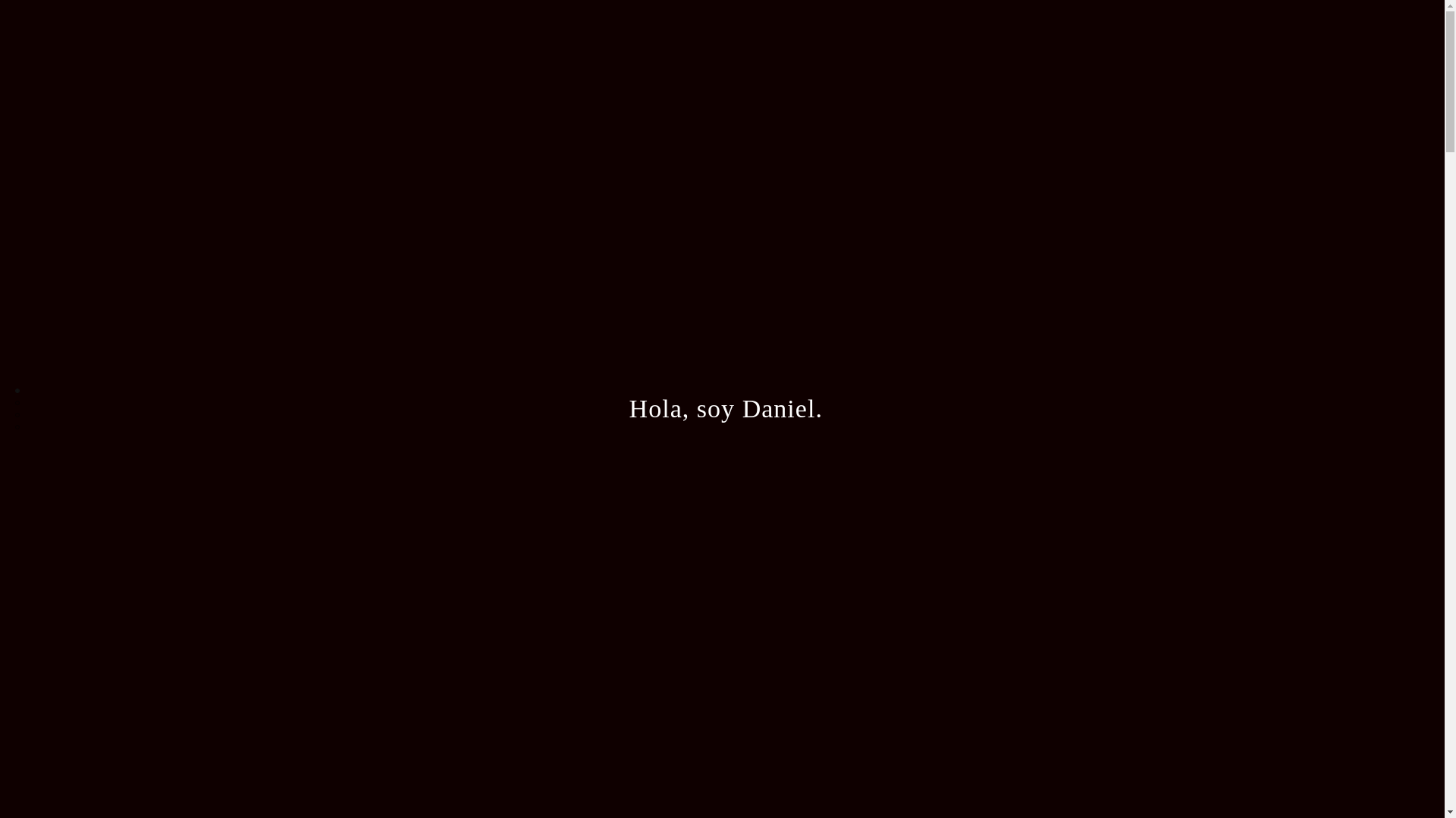website screenshot of https://danielrosero.com/