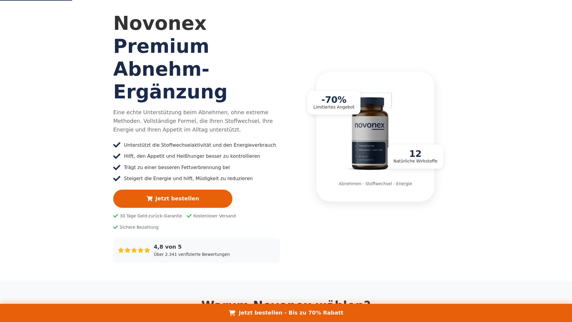 website screenshot of https://novonex-at.pages.dev/
