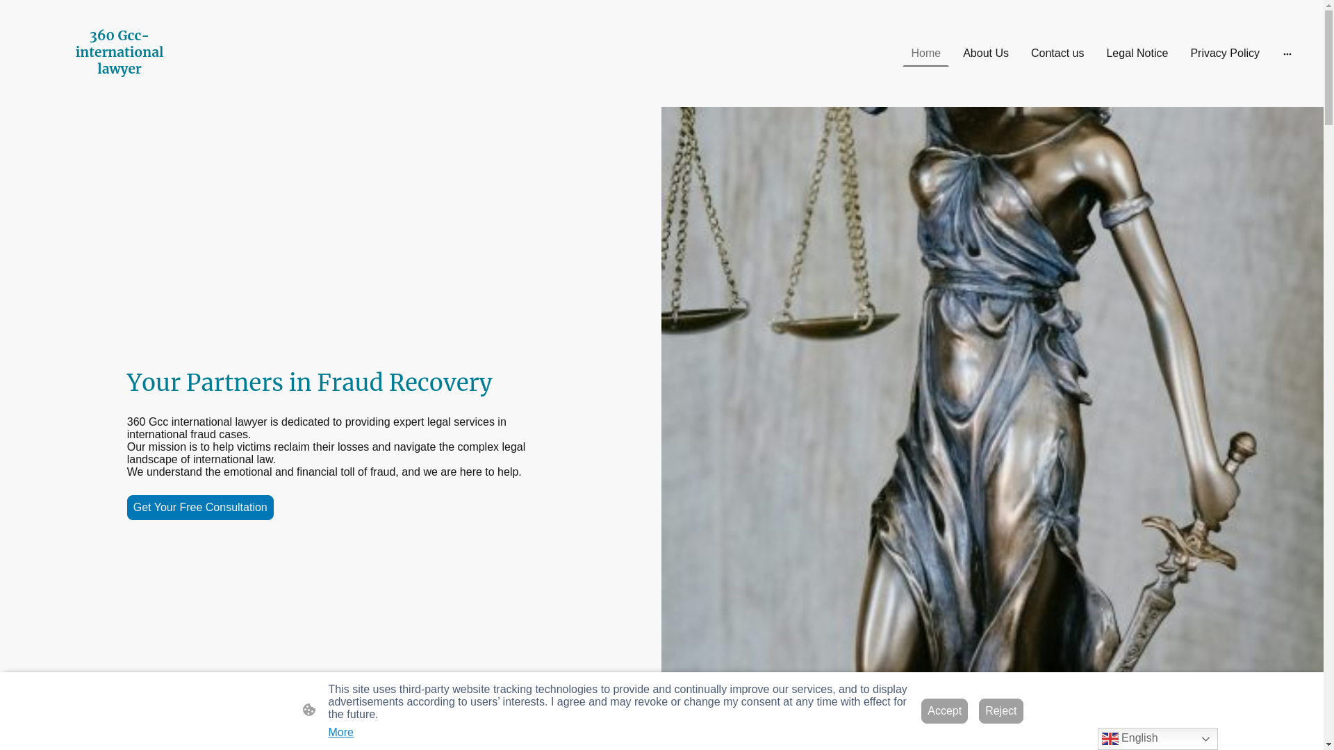 website screenshot of https://360gccinternationallawyer.online/
