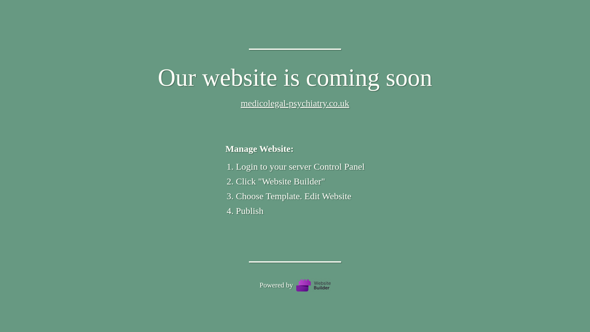website screenshot of https://medicolegal-psychiatry.co.uk/