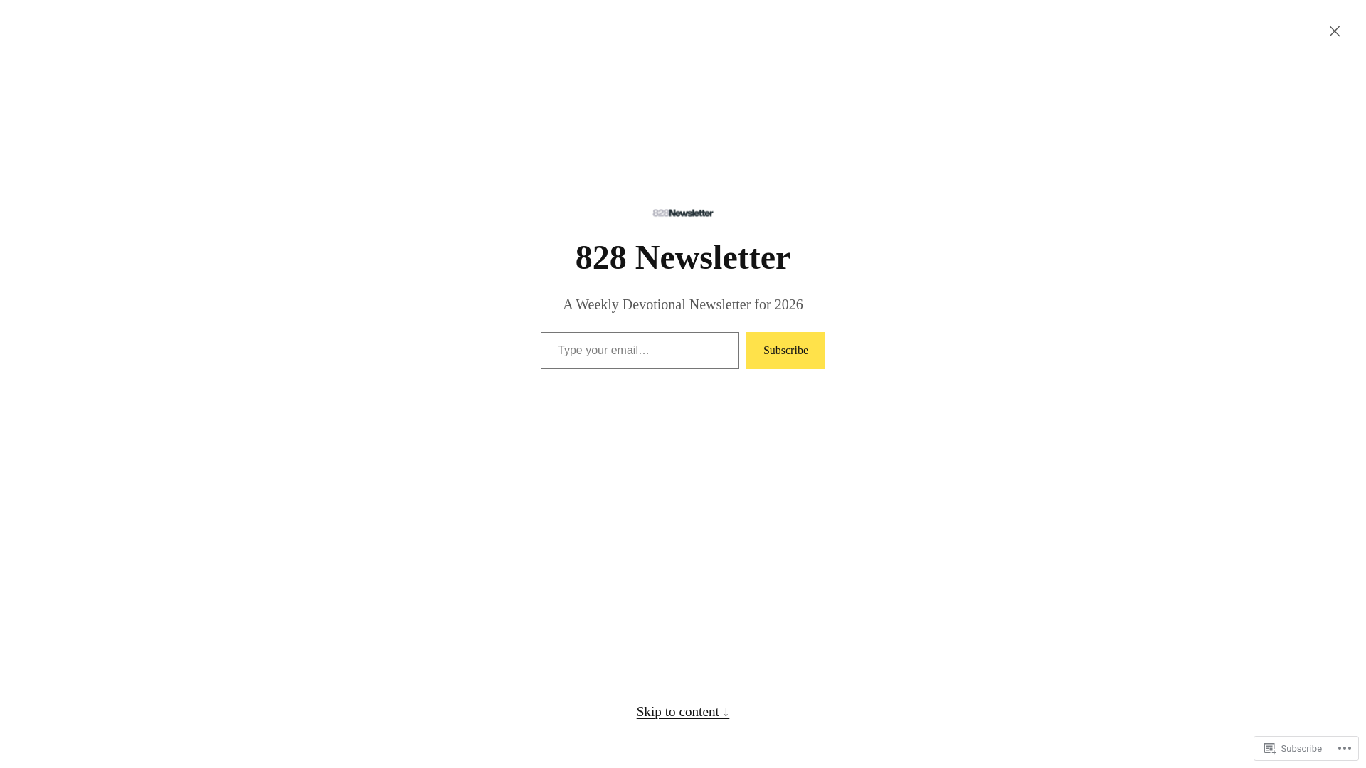 website screenshot of https://828newsletter.com