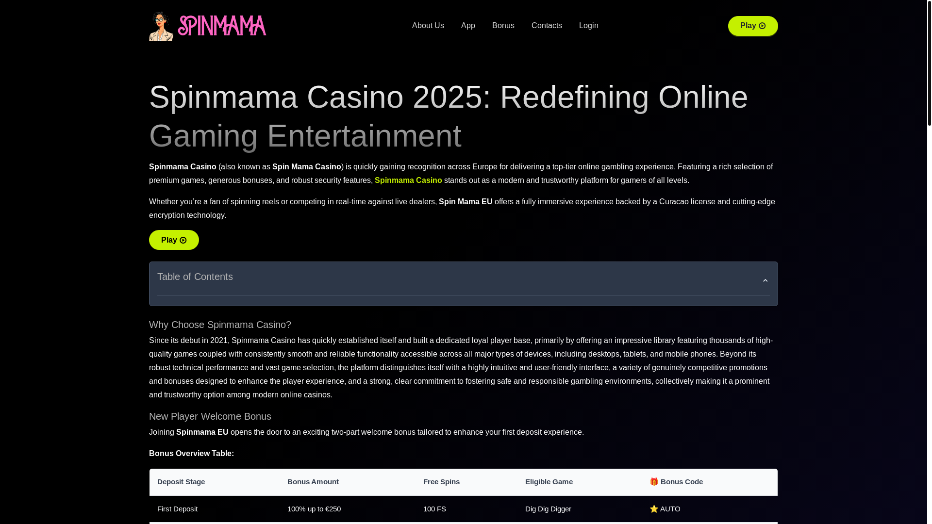 website screenshot of https://casino-spinmama-net.pages.dev/