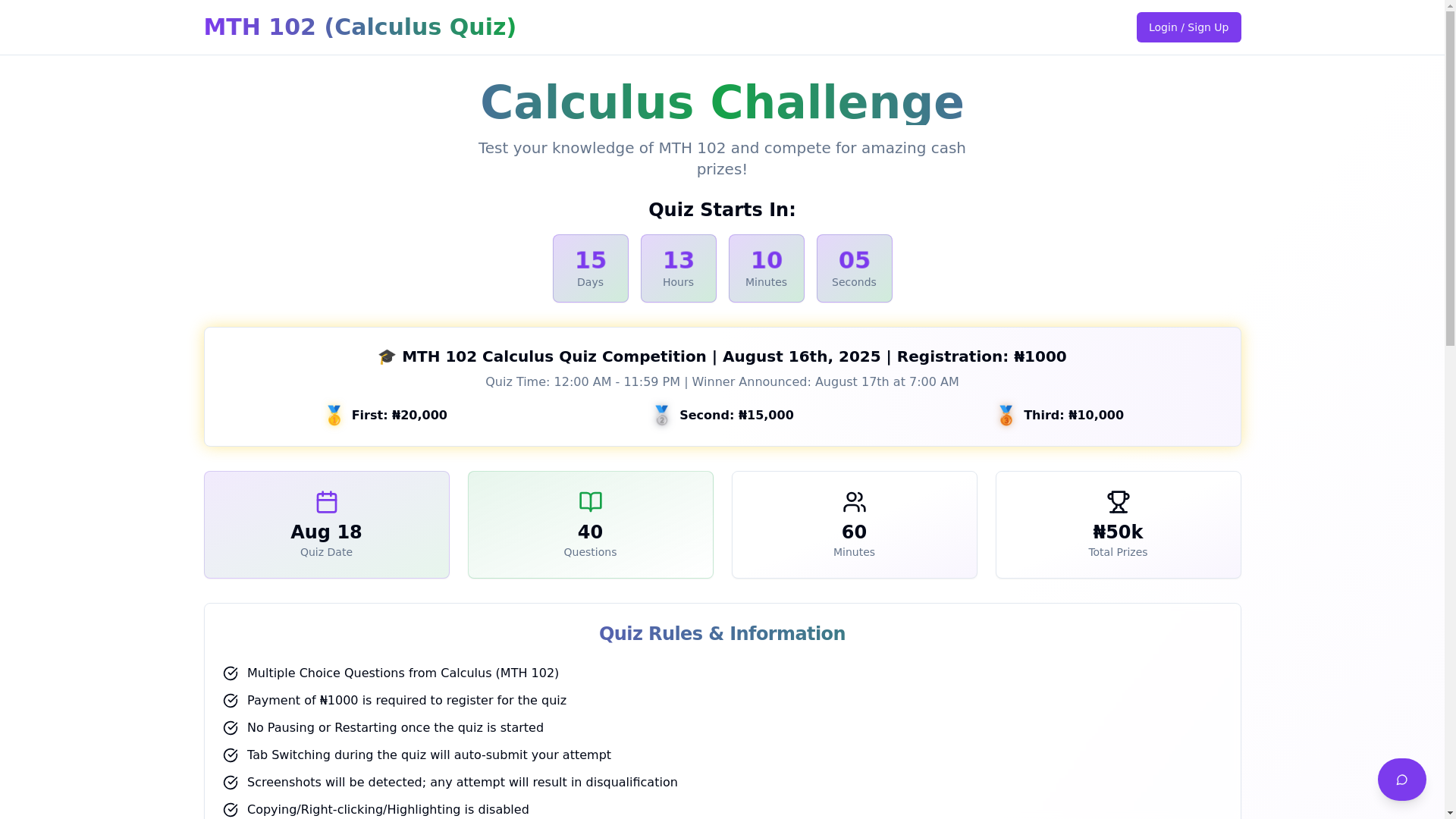website screenshot of https://schooltact.com.ng/
