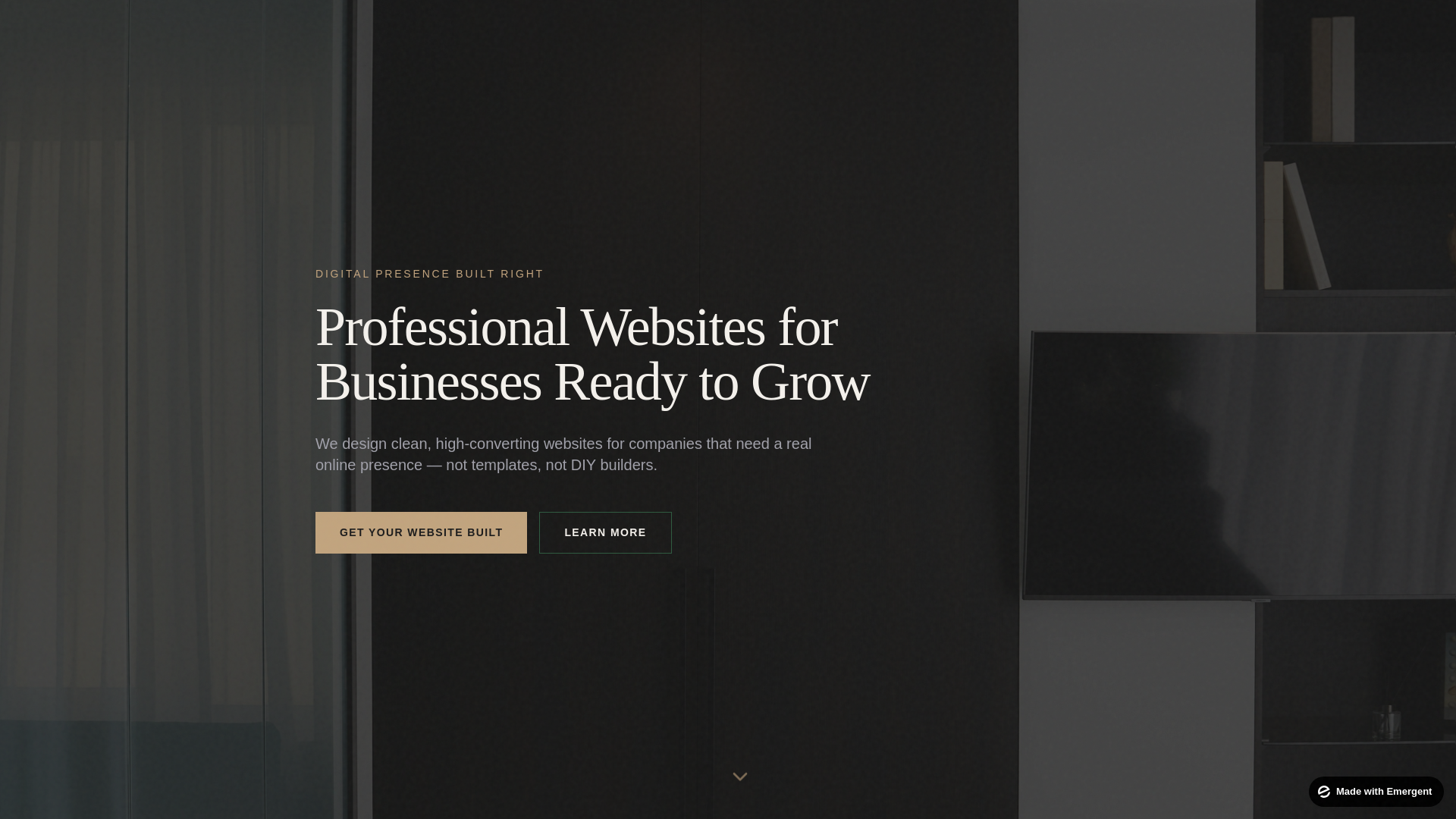 website screenshot of https://mhscaleservices.com/