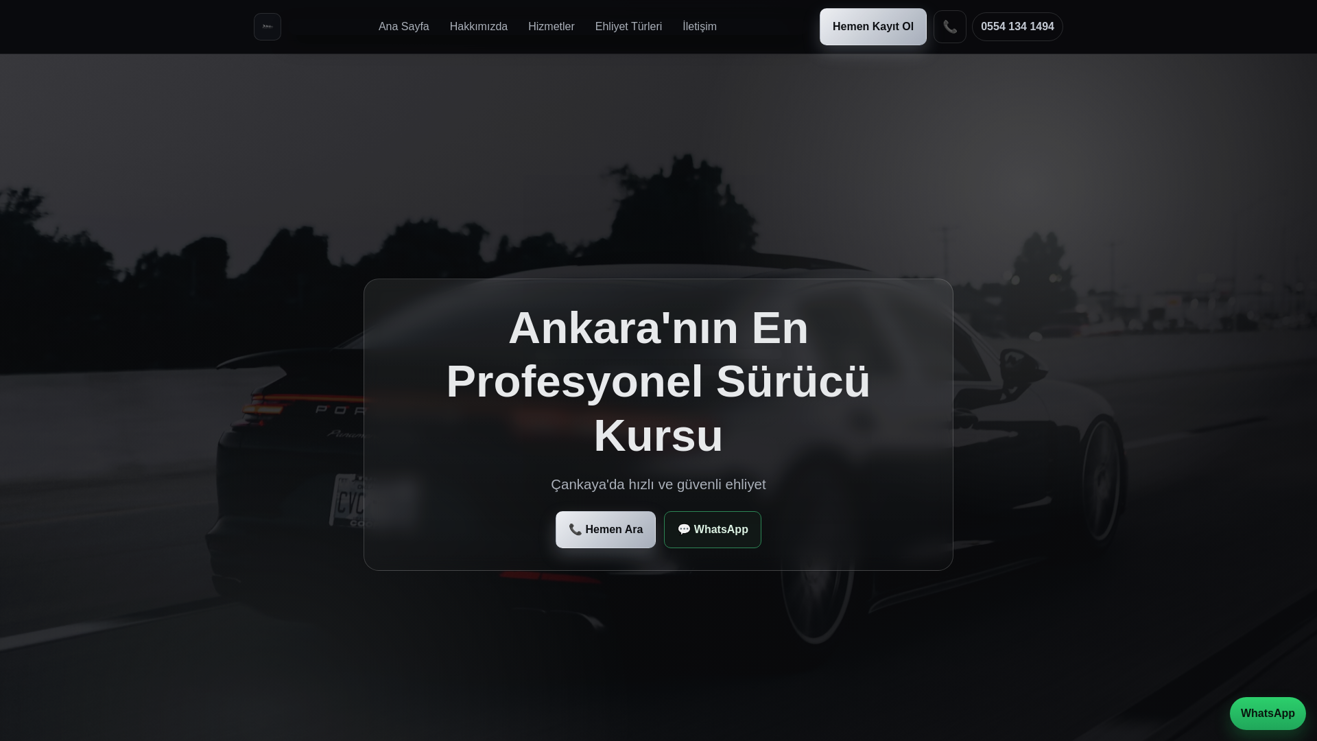 website screenshot of https://motemsurucukursu.com.tr