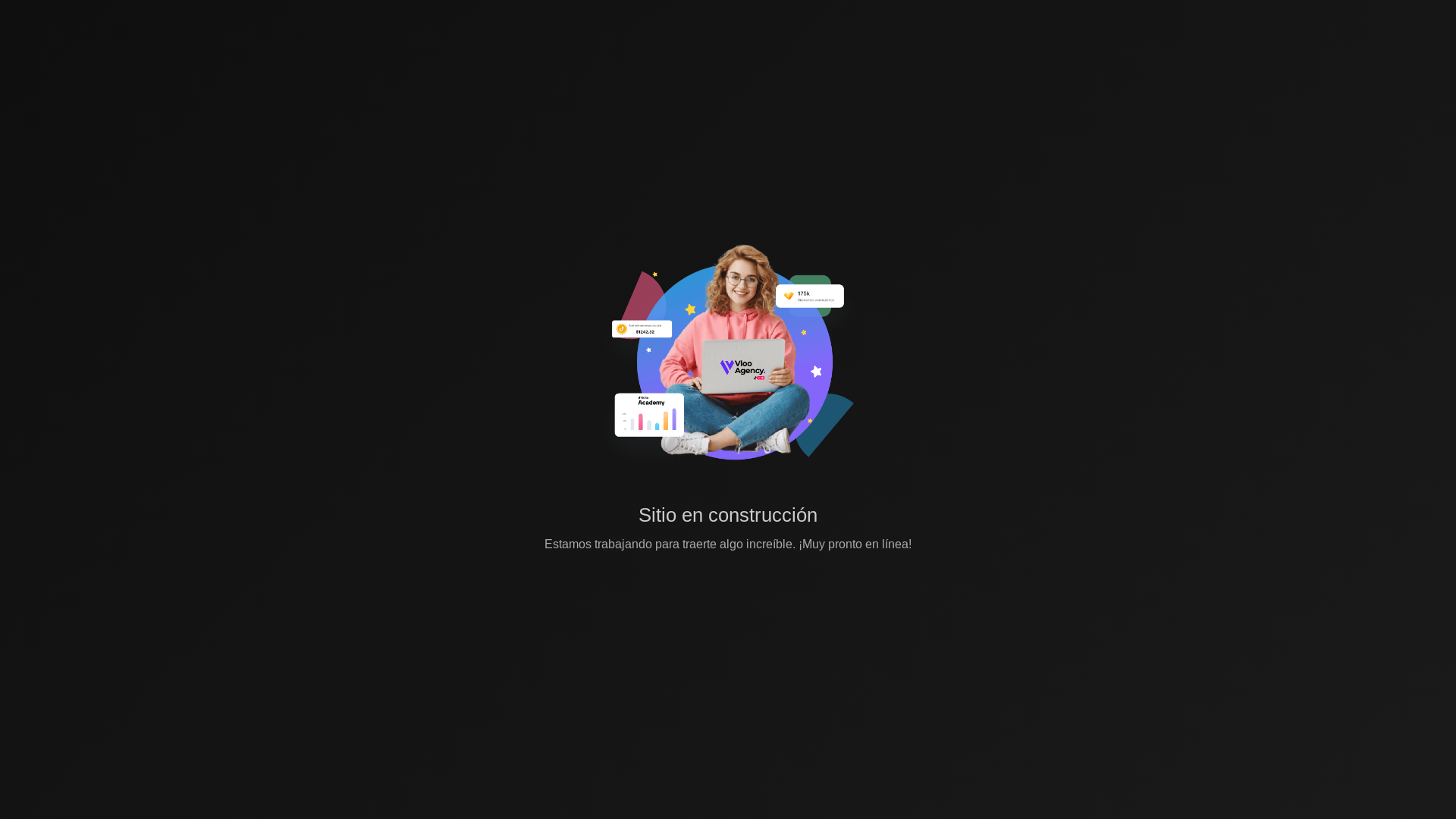 website screenshot of https://vlooagency.com/