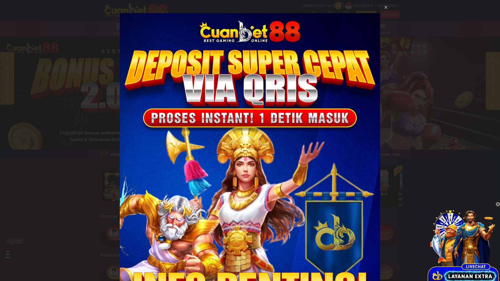 website screenshot of https://dikasihcuan.shop/