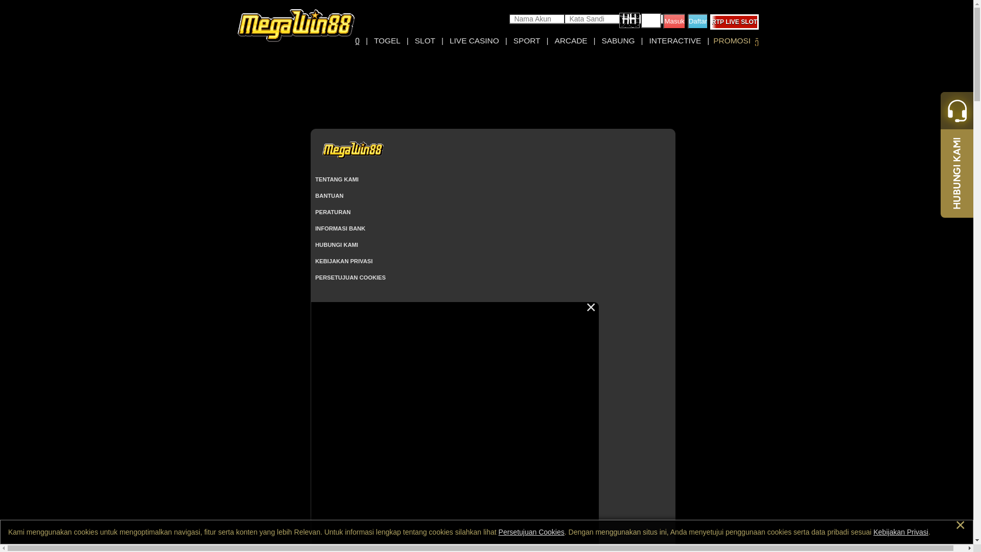 website screenshot of https://putrawin-88m3ga.icu/