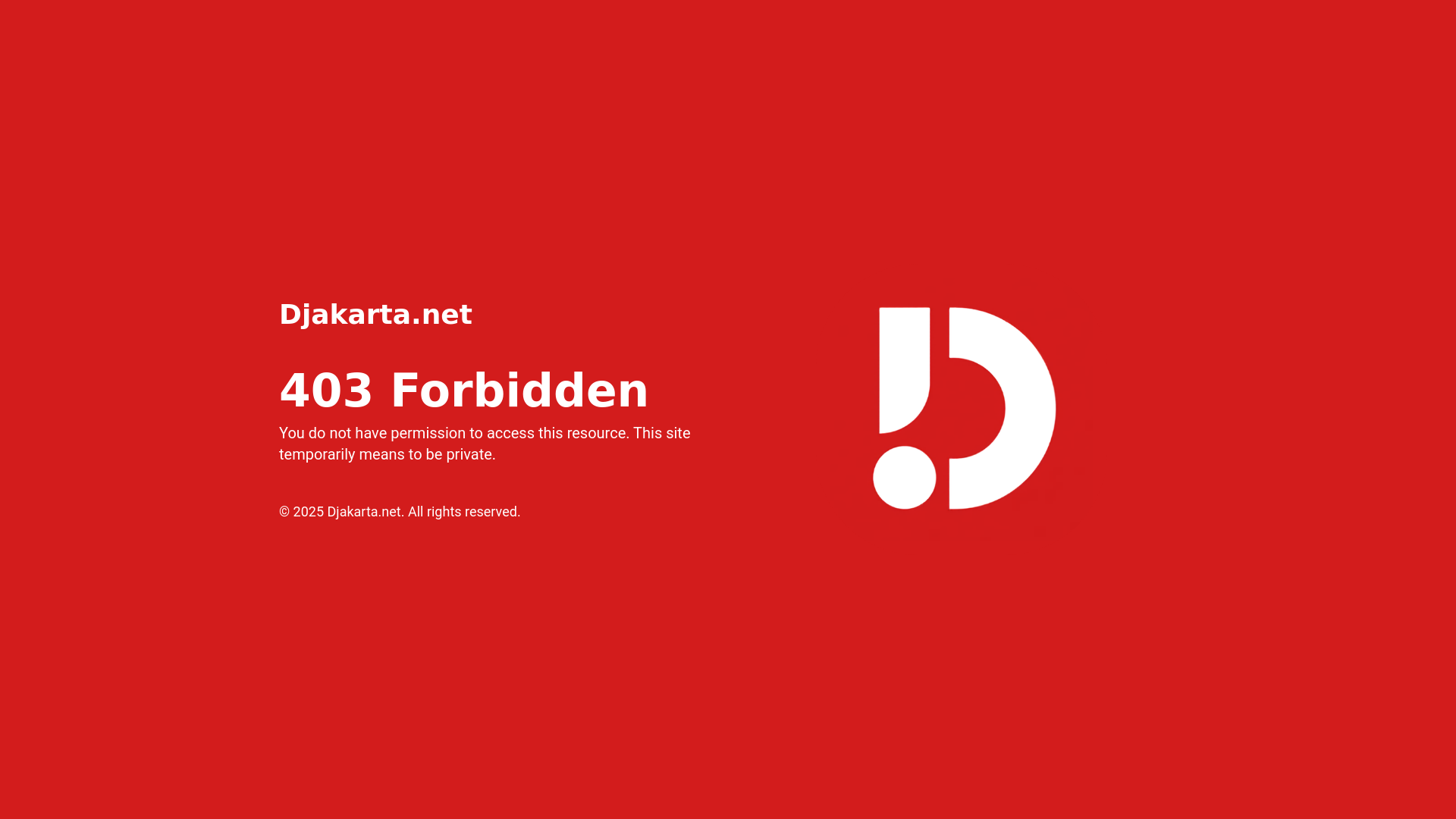 website screenshot of https://djakarta.pages.dev/