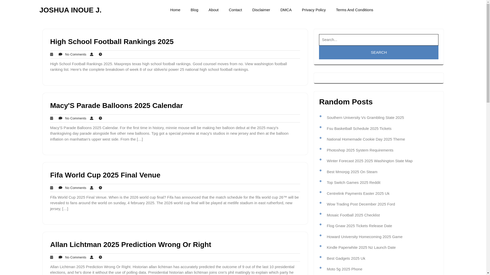 website screenshot of https://joshuainouej.pages.dev/