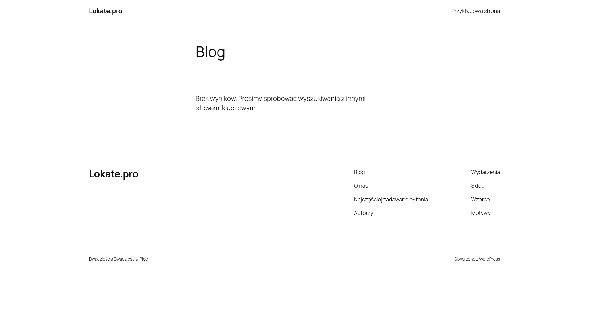 website screenshot of https://lokate-opinie.pl/