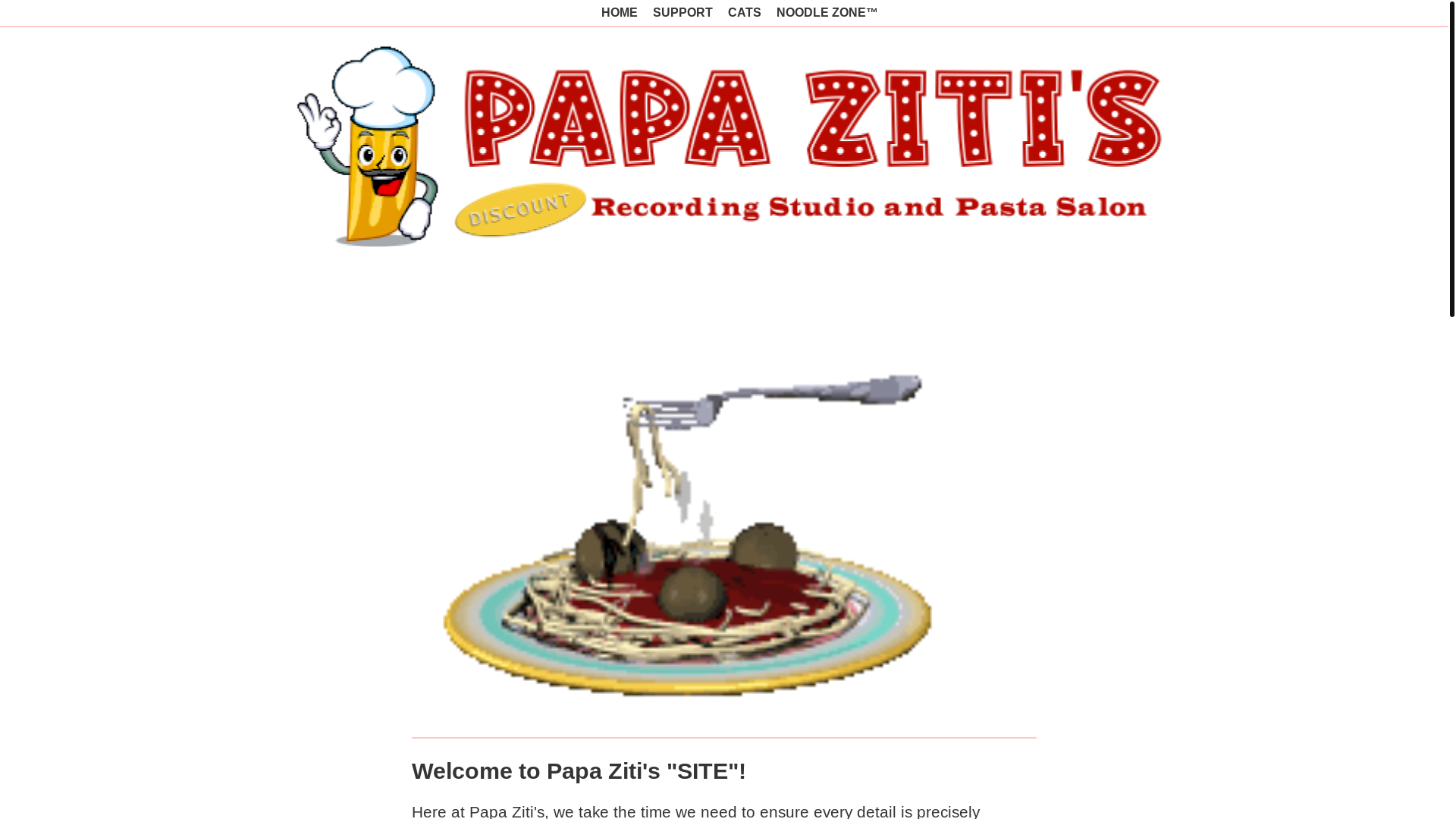 website screenshot of https://papaziti.com/
