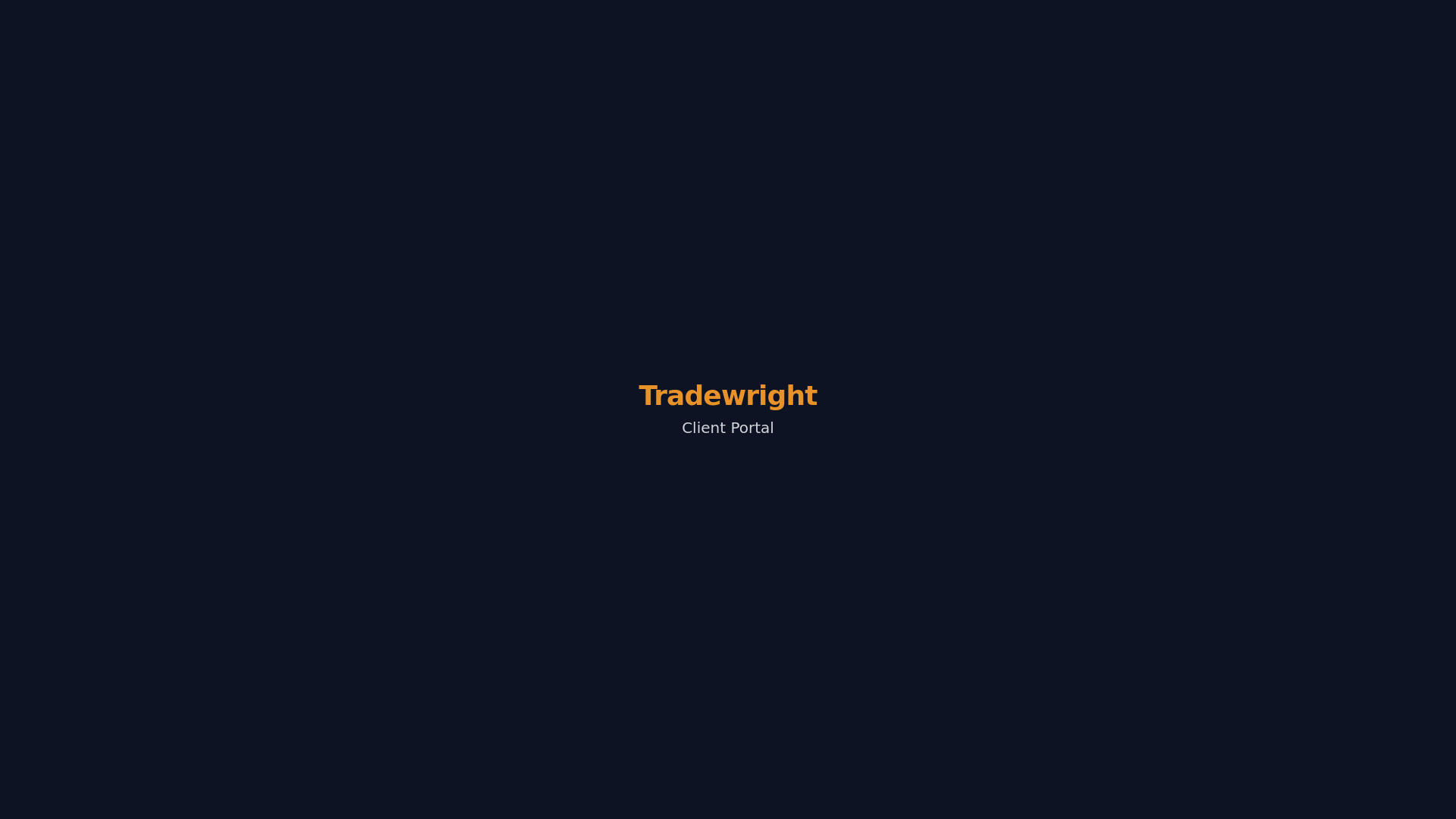 website screenshot of https://tradewright-portal.pages.dev/