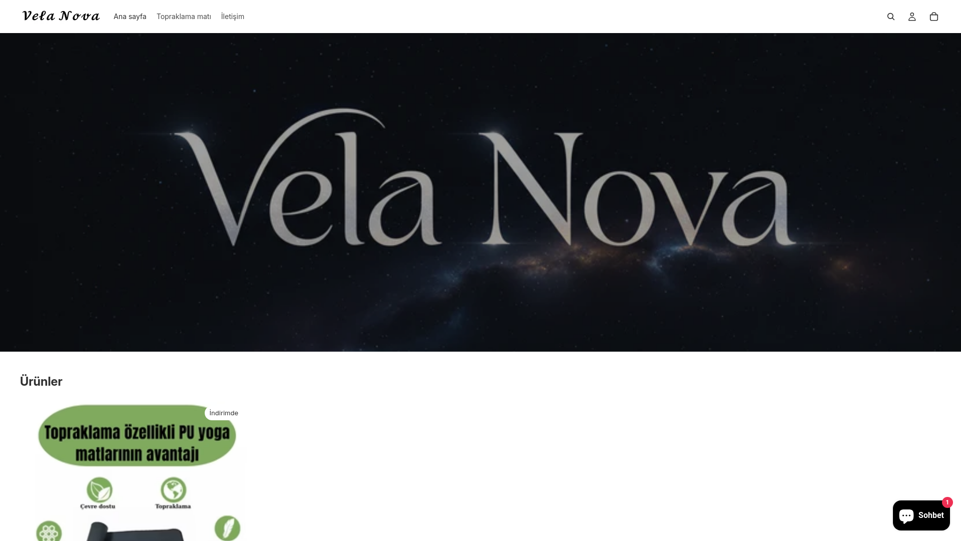 website screenshot of https://velanovaresmi.com/