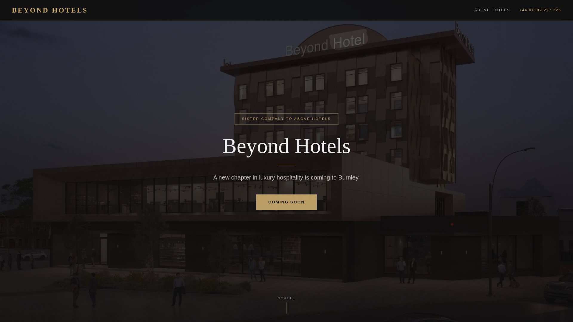 website screenshot of https://beyond-hotels.pages.dev/