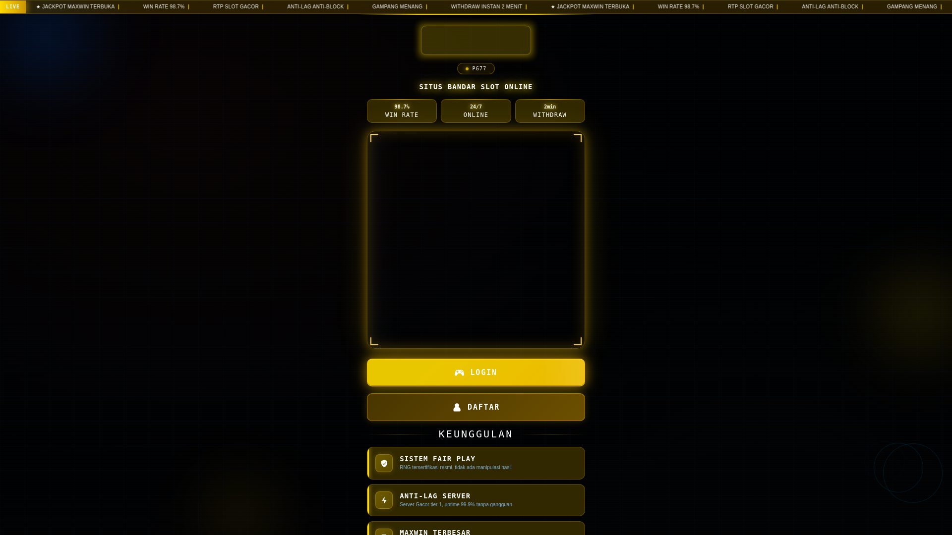 website screenshot of https://pasti-menang-di-pg77.pages.dev/