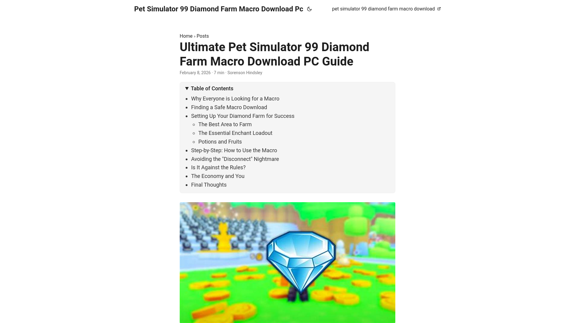website screenshot of https://petsimulator99diamondfarmmacrodownloadpc.pages.dev/