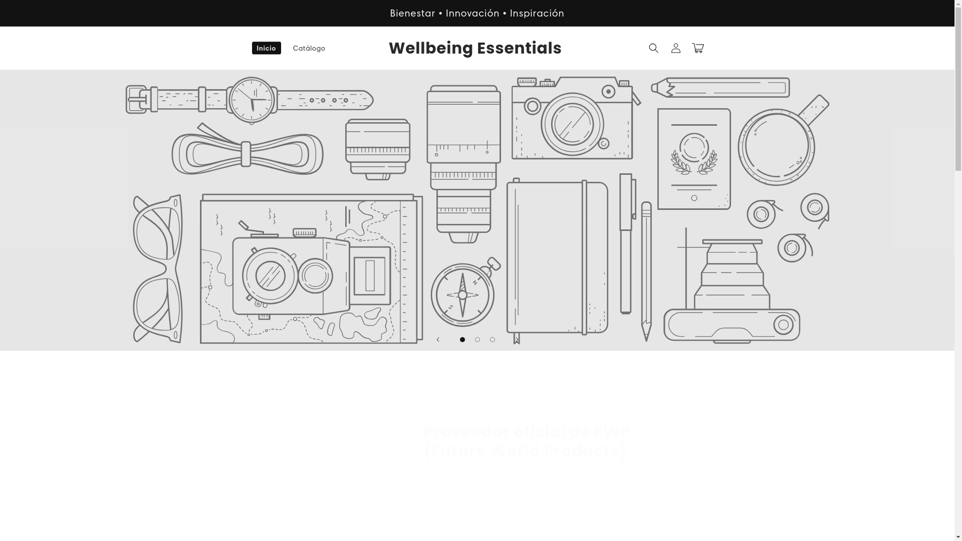 website screenshot of https://wellbeingessentials.site/