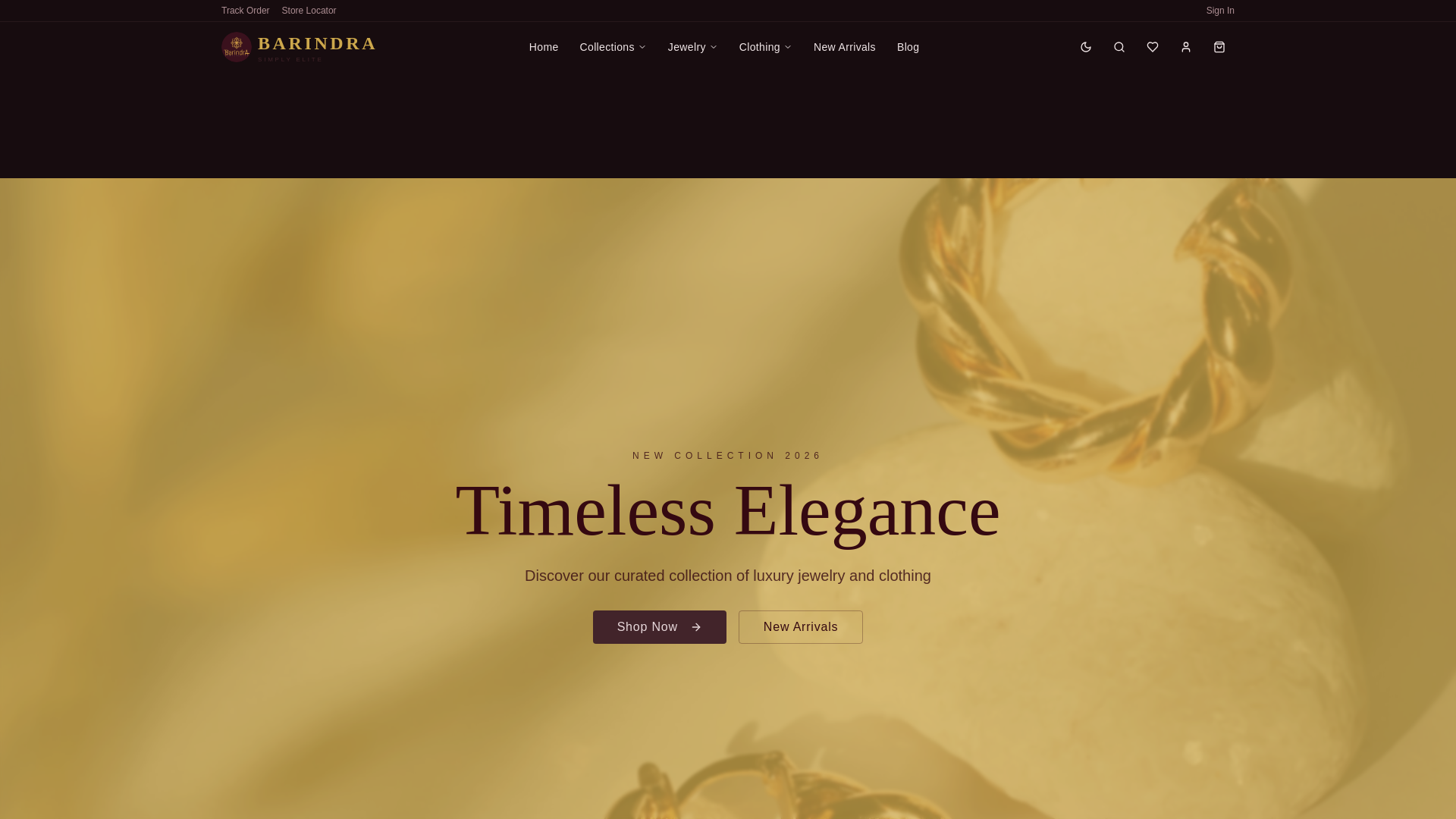 website screenshot of https://barindra-official.pages.dev/