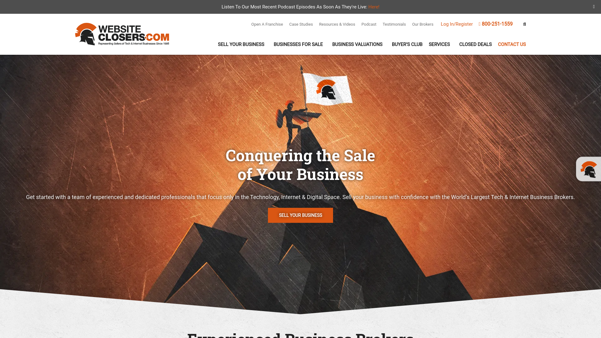 website screenshot of https://atwebsiteclosersmail.com/