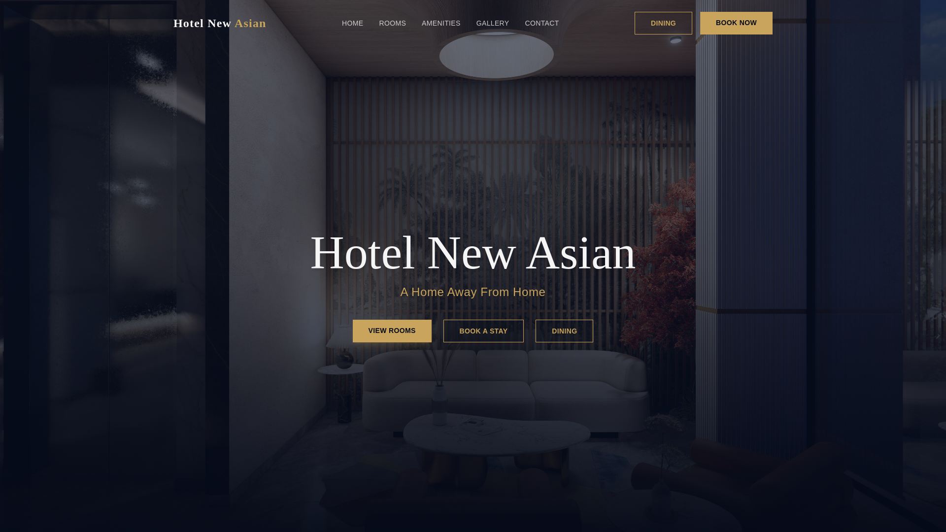 website screenshot of https://hotelnewasian.com/