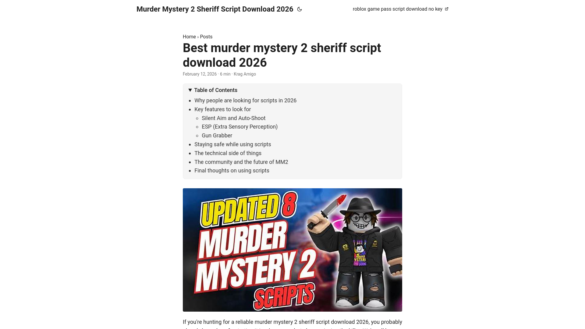 website screenshot of https://murder-mystery-2-sheriff-script-download-2026.pages.dev/