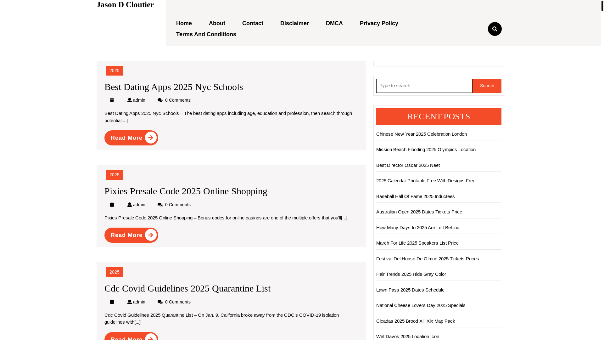 website screenshot of https://jasondcloutiera.pages.dev/