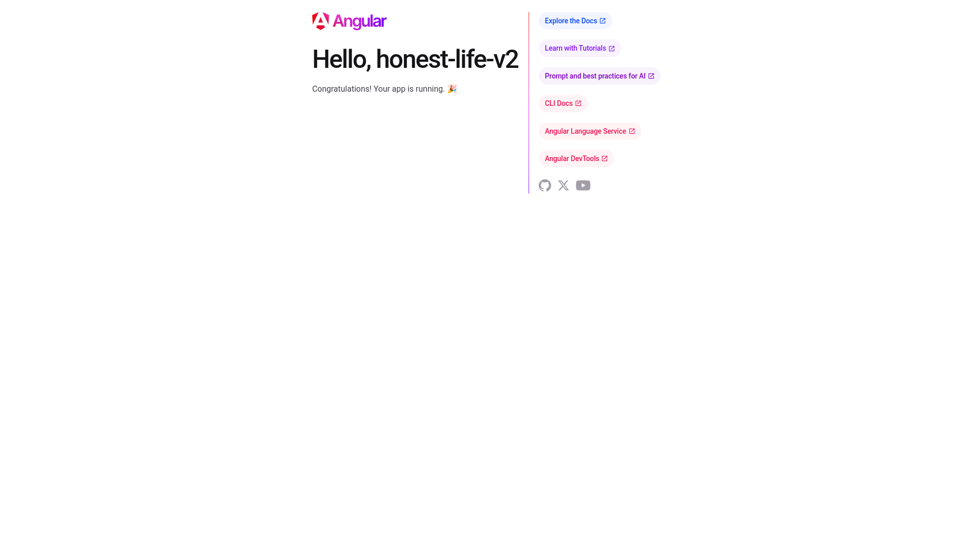 website screenshot of https://honest-life-web.pages.dev/