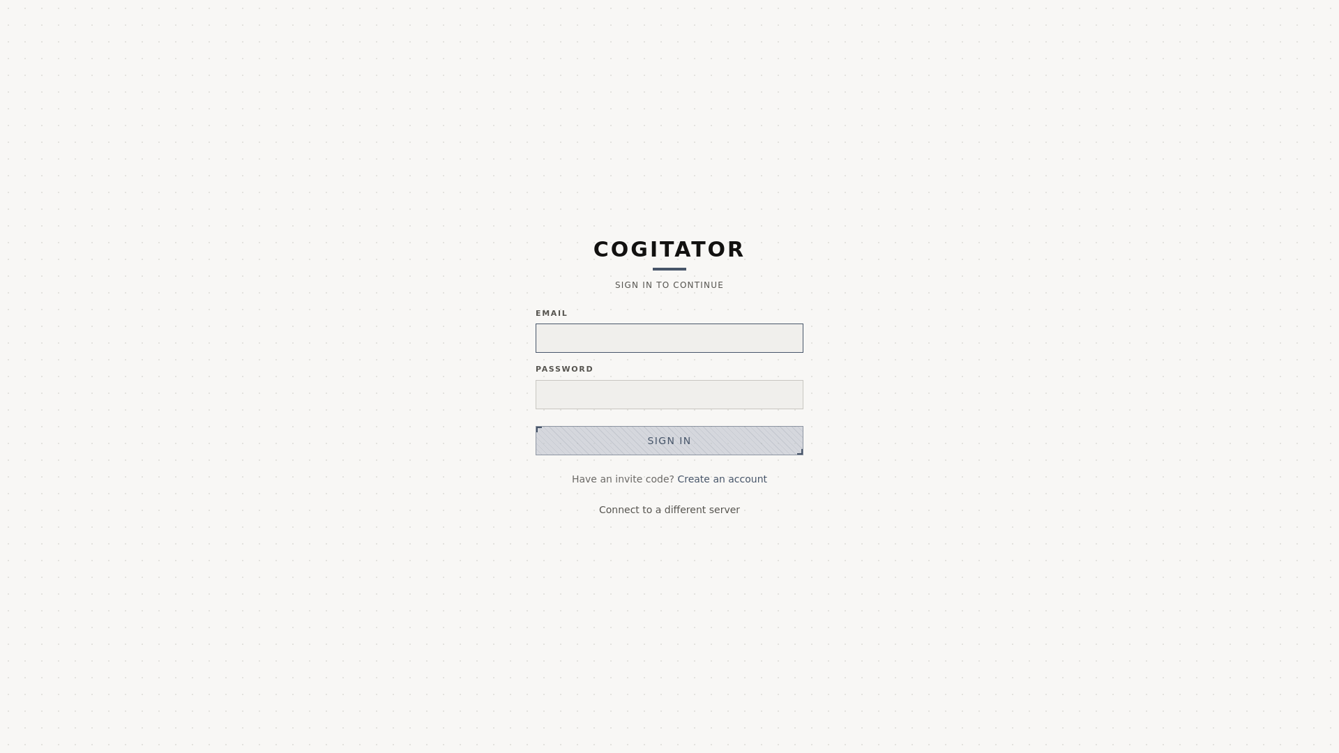 website screenshot of https://cogitator-app.pages.dev/