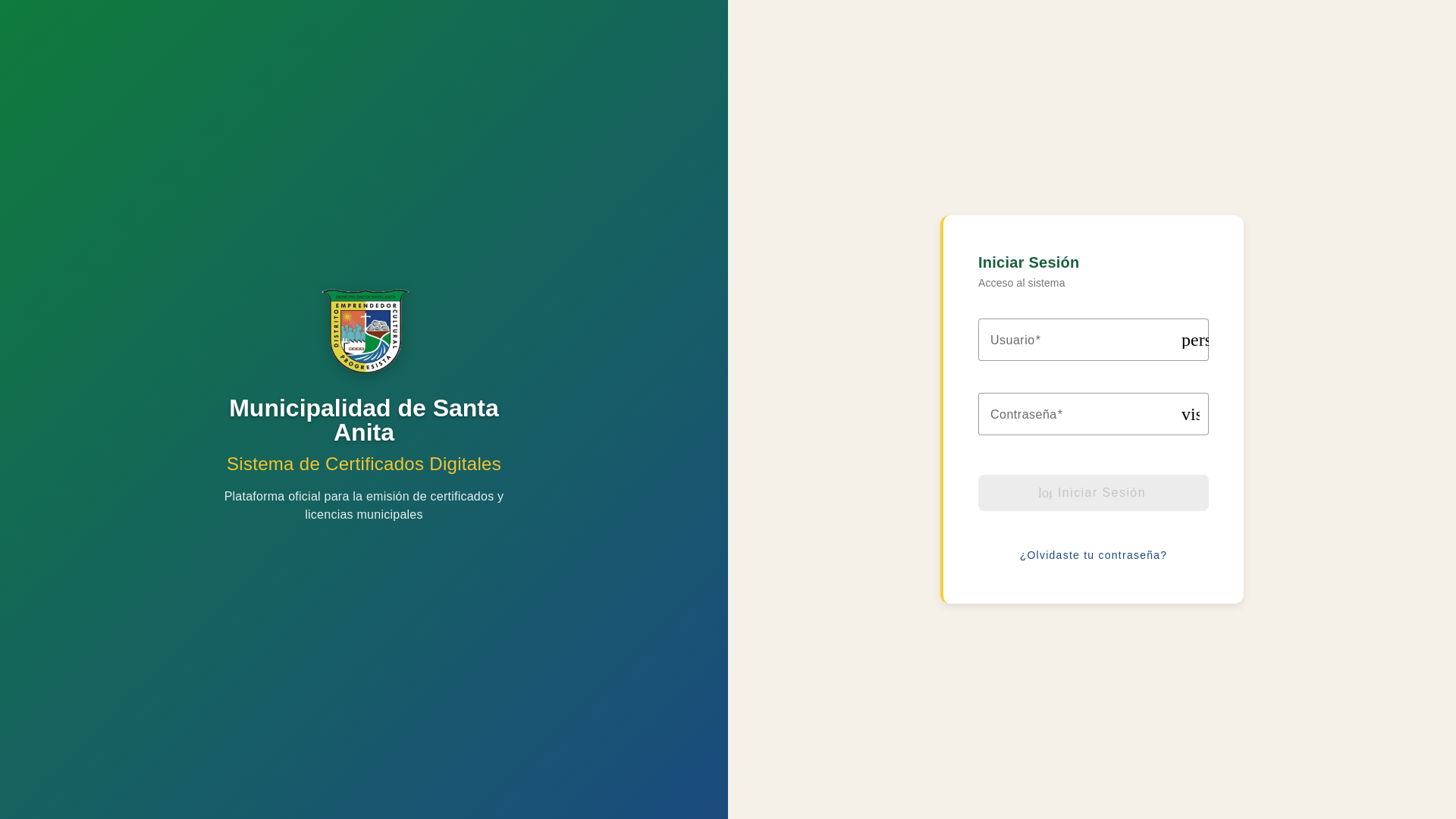 website screenshot of https://municipalidad-santa-anita-certificados.click/