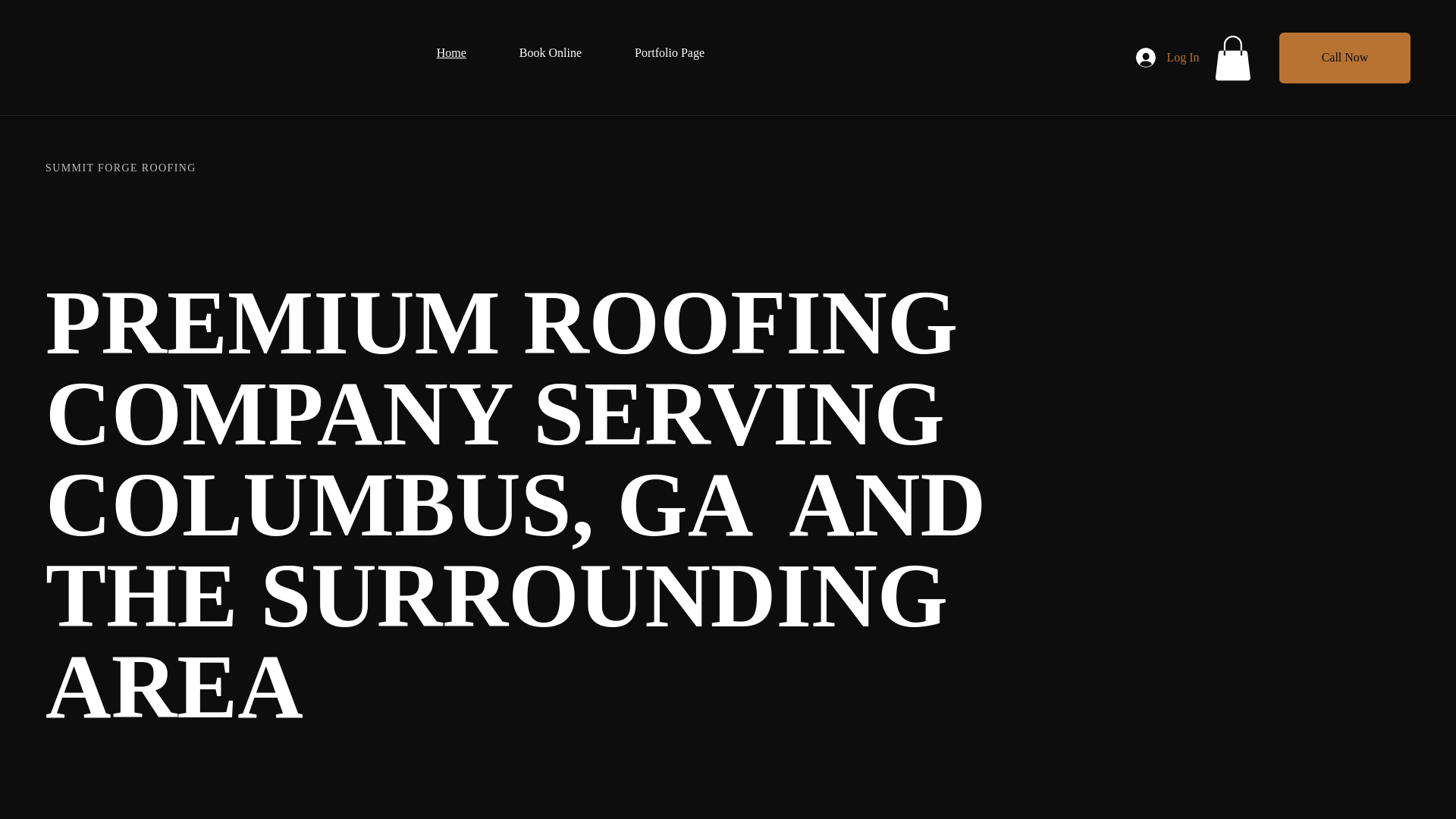 website screenshot of https://summitforgeroofing.net/